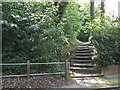 Steps off New Road