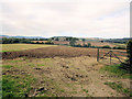 Newly ploughed arable land east of Marlbrook Hall