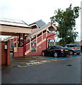 Entrance to Stratford-upon-Avon railway station