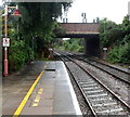 Alcester Road bridge viewed from Stratford-upon-Avon railway station