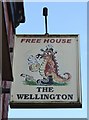 The Wellington Pub Sign, Henry Street, Shalesmoor, Sheffield