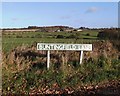 Buntingfield Lane with view to Dryhurst Farm