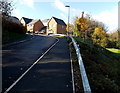 Newly-built houses viewed from Viaduct Way, Bassaleg