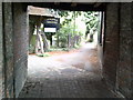 Archway leading to the parish church, Chalfont St Giles