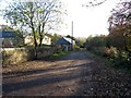 Track heading south by South Farm, Throckley