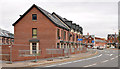 J3573 : New houses, Ormeau Embankment, Belfast (2) by Albert Bridge