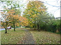 Path alongside Grovewood Drive South