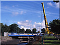 J3675 : Renewing the railway bridge at Victoria Park by The Carlisle Kid