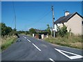 View north along Tullykevin Road from its junction with Ballywalter Road