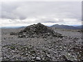 NO0479 : Summit cairn on Beinn Iutharn Mhor by Colin Park