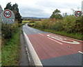 End of the 30mph zone through Wotton-under-Edge