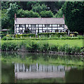 Large riverside residence south-east of Shrawley, Worcestershire