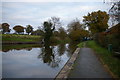 SJ5948 : Canal east of Wrenbury Bridge by Christopher Hilton