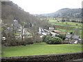 Field and houses in Maentwrog