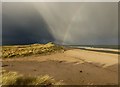 NZ2797 : Storm brewing over Druridge Bay by Russel Wills