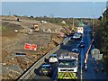 A465 improvements looking eastwards