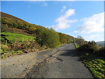 SD9801 : Buckton Vale Quarry Access Road. by John Topping