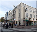 Corner of Windsor Place and Queen Street, Cardiff