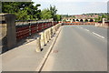 NW parapet of Canal Road bridge