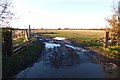 Farm track in Acaster Selby