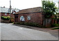 Notice boards on a Mount Street wall, Bishops Lydeard