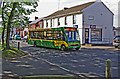 Blackpool Transport bus No. 243 in Lancaster Road, Knott End-on-Sea, Lancs