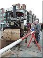 SO8218 : Gloucester Docks - steam roller by Chris Allen