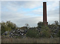 SK5806 : Disused chimney at Abbey Meadows by Mat Fascione