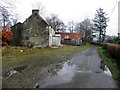 Derelict farm buildings, Crouck