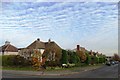 Manor Road, Chesterfield - under a mackerel sky