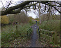 Footbridge 13A along the River Soar