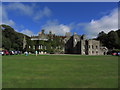 Hartland Abbey, W front & lawn