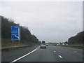 SD6408 : M61 northbound nearing Junction 6 by Colin Pyle
