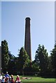 Am old chimney by Millwall Docks