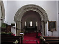 Holy Trinity Church, Everton, Notts - Norman arch