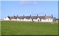 Row of coastguard cottages at St Ann