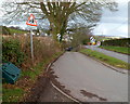 Road junction in Llanishen