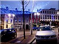 Festive lights, Courthouse Brae, Omagh