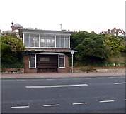 TV6097 : Double decked bus shelter, Eastbourne by PAUL FARMER