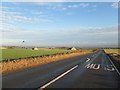 Looking back on the A721 road