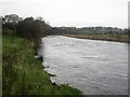 Looking upstream along the River Derwent