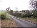 Entrance road to Broomhall Farm