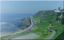 TA0489 : Marine Drive and The Holms, Scarborough by Fred Howard