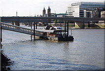 TQ3380 : London Bridge Pier by N Chadwick