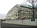 Construction of the new Marks & Spencer store