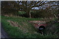 Brick bridge over a drain off Will Row