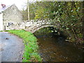 Old stone footbridge east of Ffrith