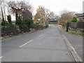 Boothroyd Lane - looking down from Moorlands Road