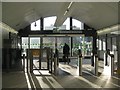 Ticket hall, barriers and exit to Livery Street, Snow Hill station