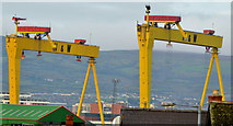 J3575 : "Samson" and "Goliath", Belfast (7) by Albert Bridge